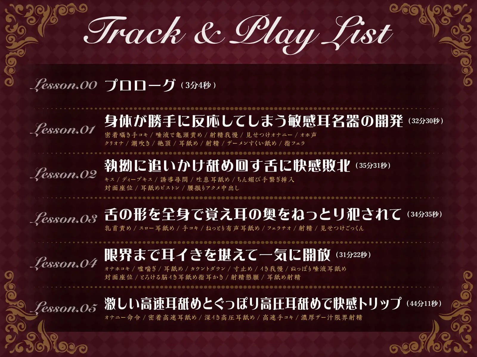 【耳舐め慣れしている人に聴いて欲しい】耳舐めコンサルタントがあなたの耳を敏感名器に徹底開発！2〜止まらない耳イき編〜