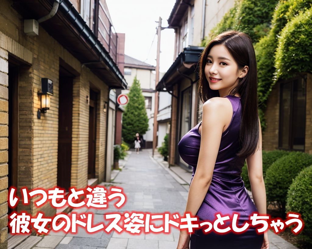 「ドレス美女1」かわいくてセクシーなAI写真集vol.13（全234ページ）