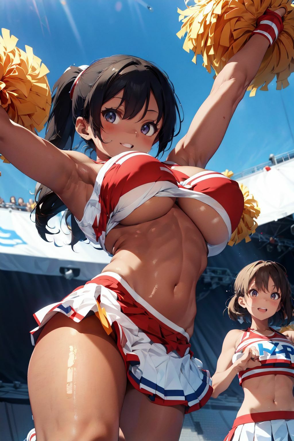 【高解像度】チアリーダーCG集 Vol.2