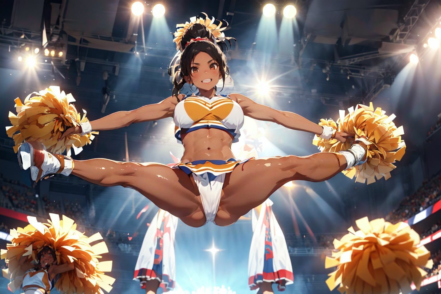 【高解像度】チアリーダーCG集 Vol.2