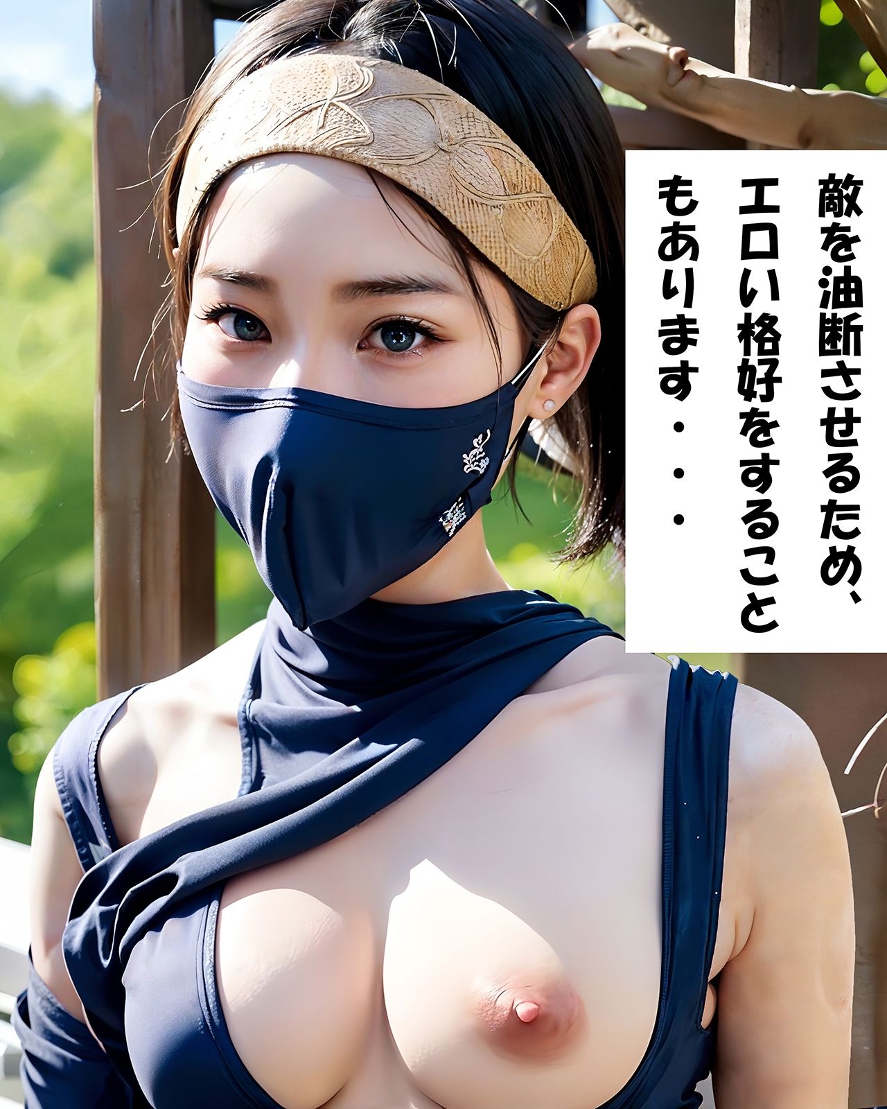 現代女忍者CG集