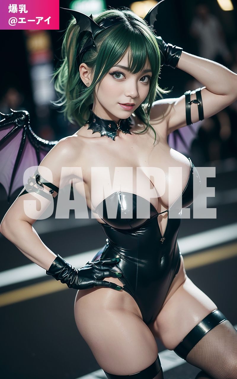 ハロウィンコスプレ（サキュバス・キョンシー・セクシーナース）@Ai同人誌vol.020