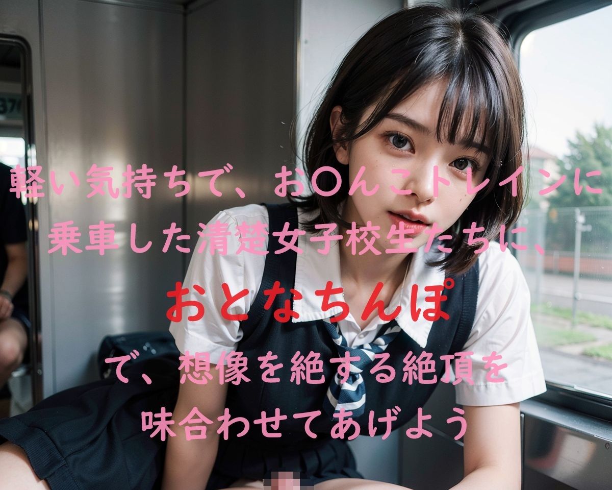 女子校生のセックス事情 【朝活お〇んこトレイン編】