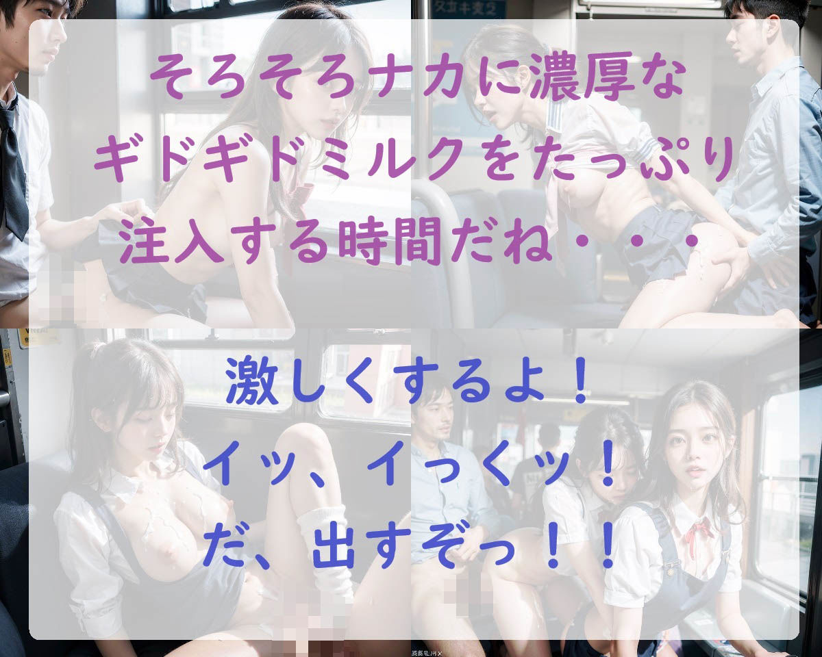 女子校生のセックス事情 【朝活お〇んこトレイン編】