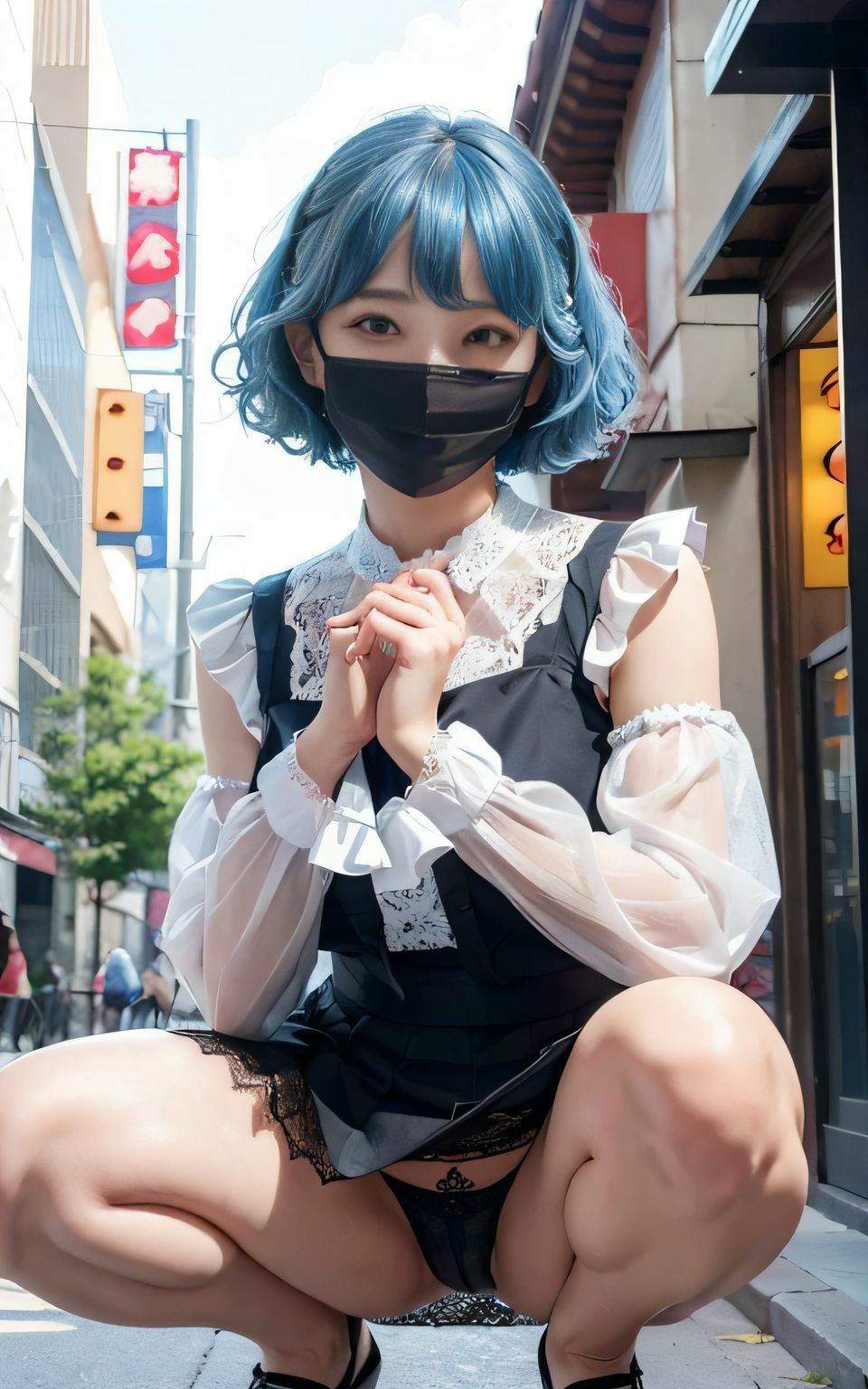 たくし上げシリーズvol.06地雷系女子編