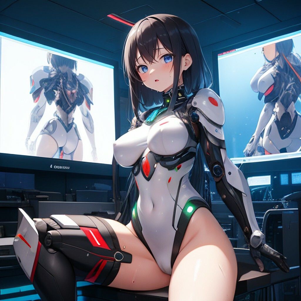 サイバースーツ風美少女さん