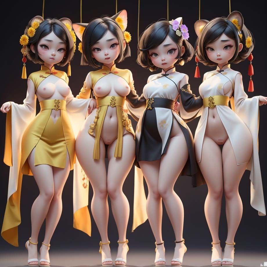 ノーパンチャイナ服2