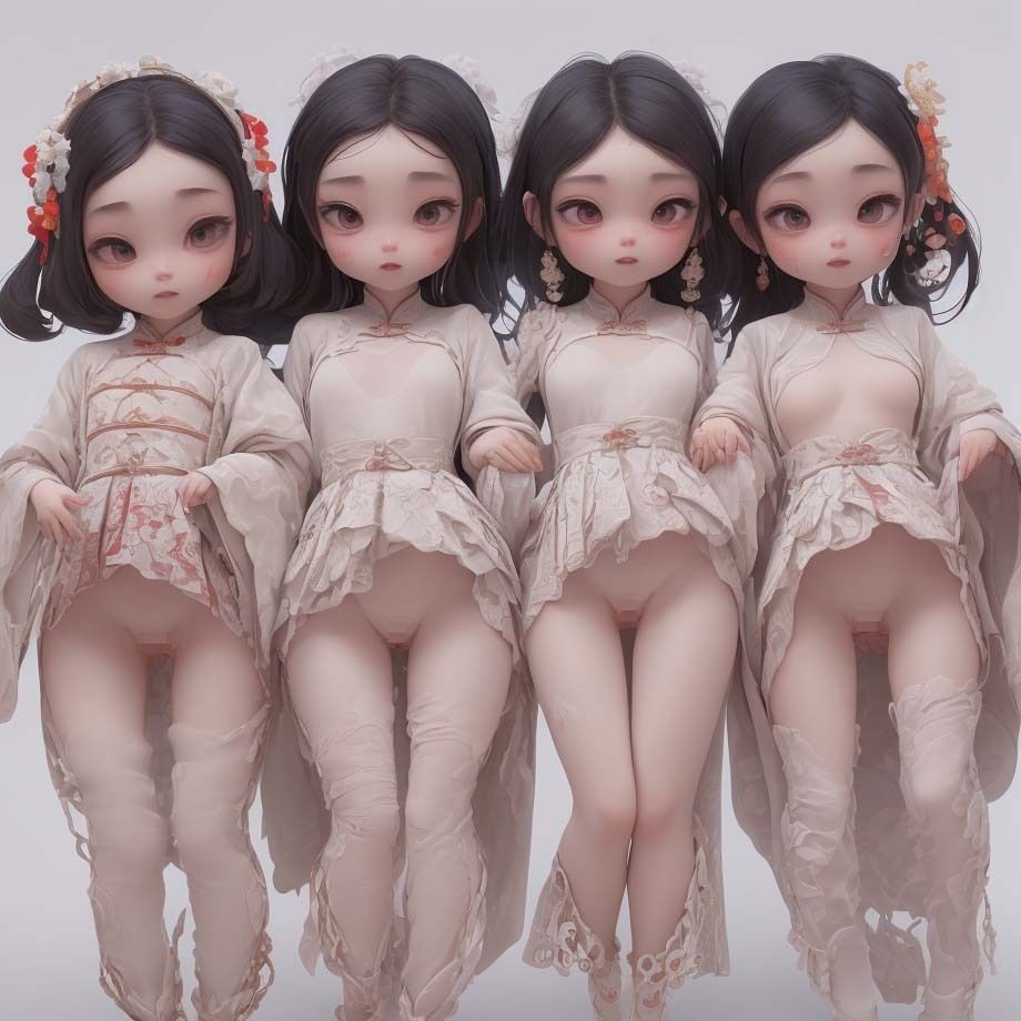 ノーパンチャイナ服2