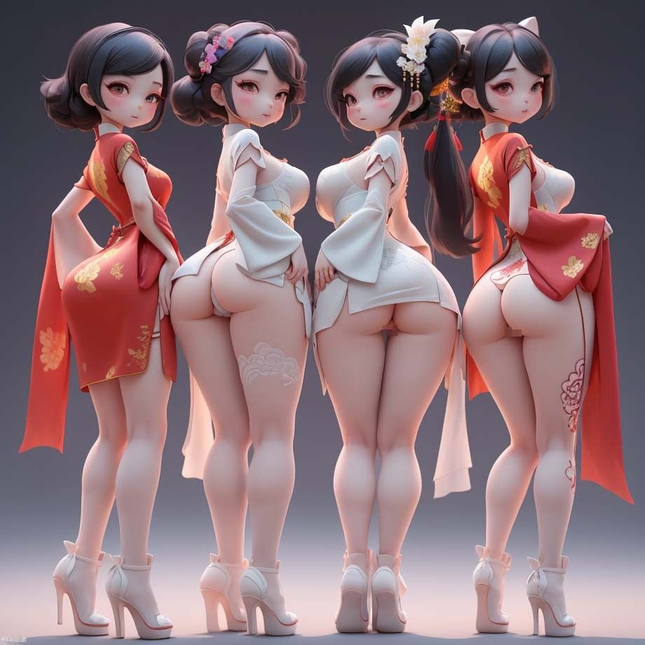 ノーパンチャイナ服2