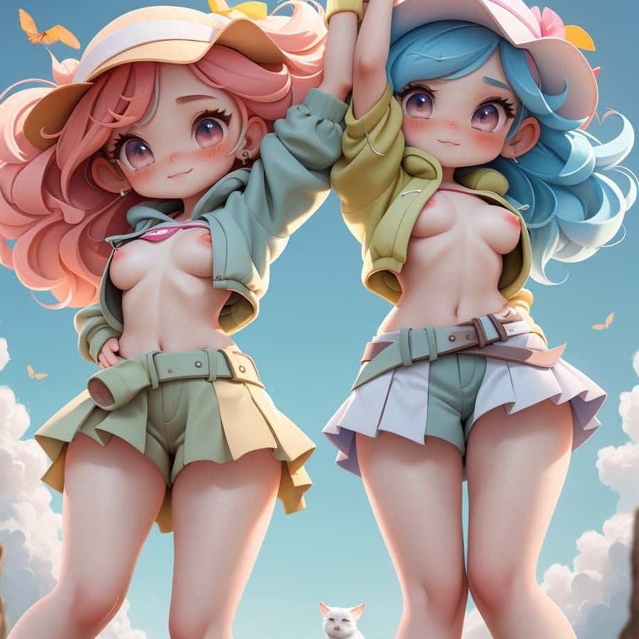 ふとももと短パンの隙間