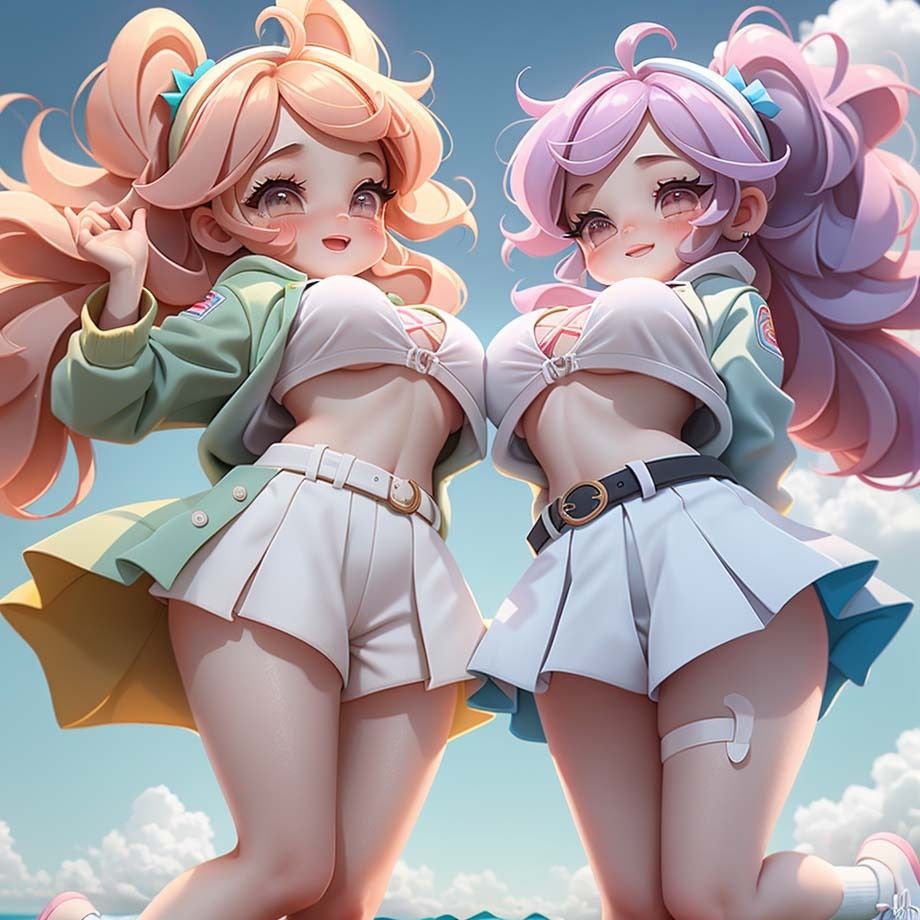 ふとももと短パンの隙間