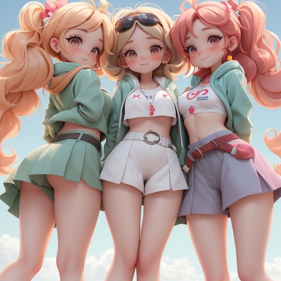 ふとももと短パンの隙間