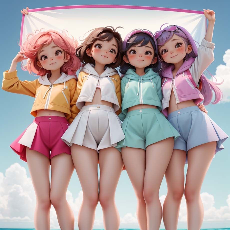 ふとももと短パンの隙間2