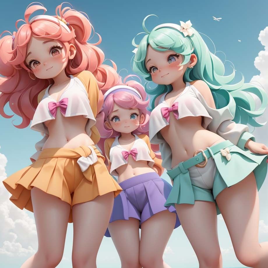 ふとももと短パンの隙間2