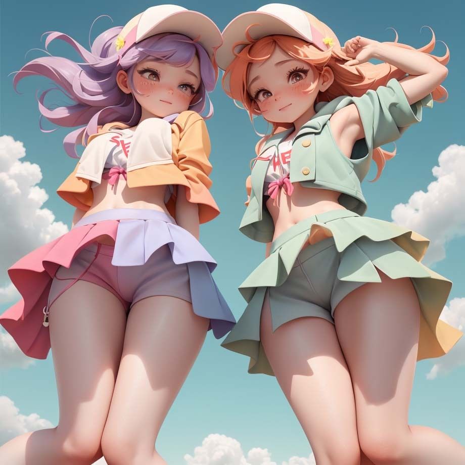 ふとももと短パンの隙間3