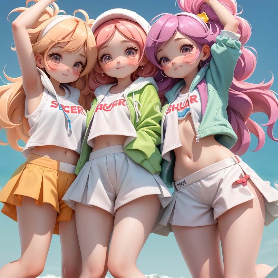 ふとももと短パンの隙間3