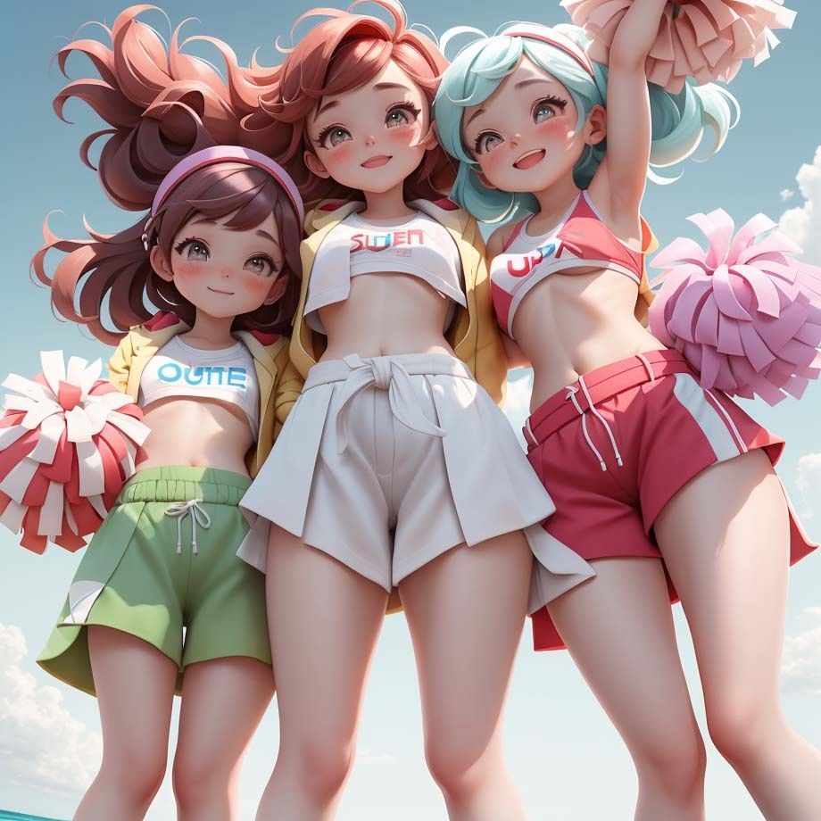 ふとももと短パンの隙間3