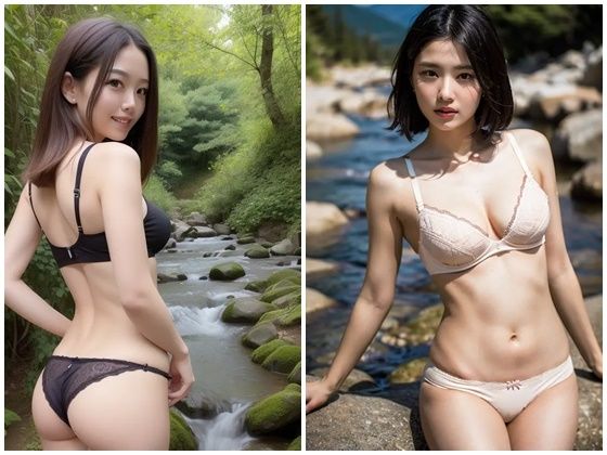AI写真集グラビア19美女の下着姿300P:美的探究の新たなる視覚的饗宴