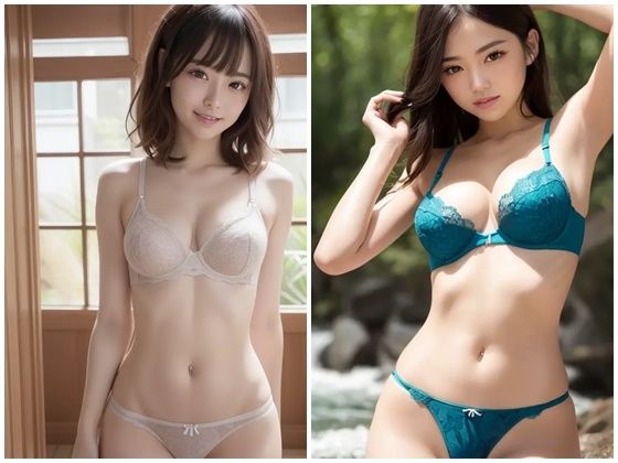 AI写真集グラビア20美人の下着姿300P美のデジタルマスターピース:極上の美女たち