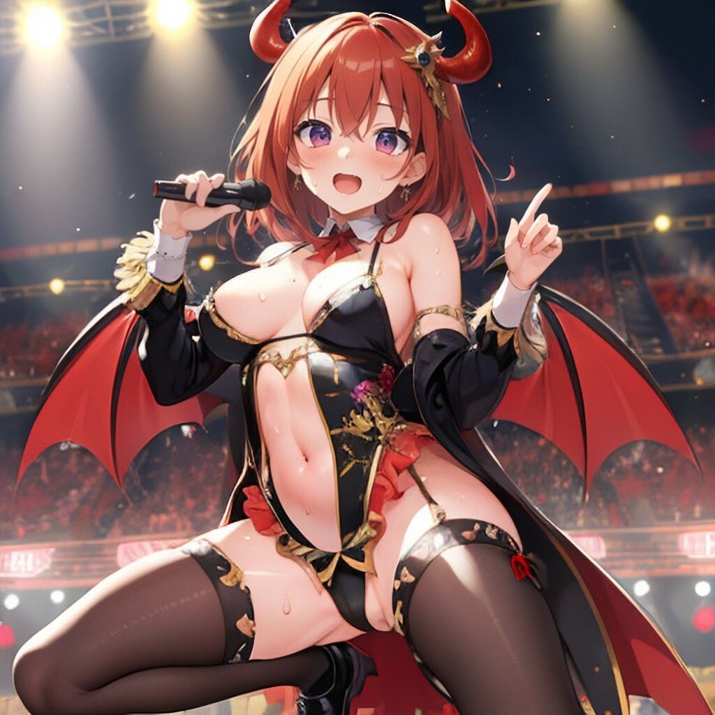 アイドル風小悪魔さん