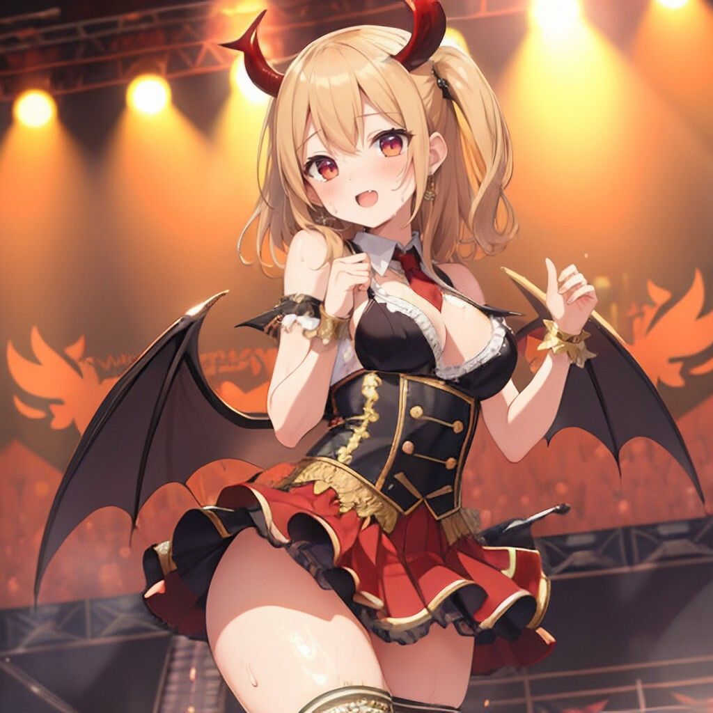 アイドル風小悪魔さん