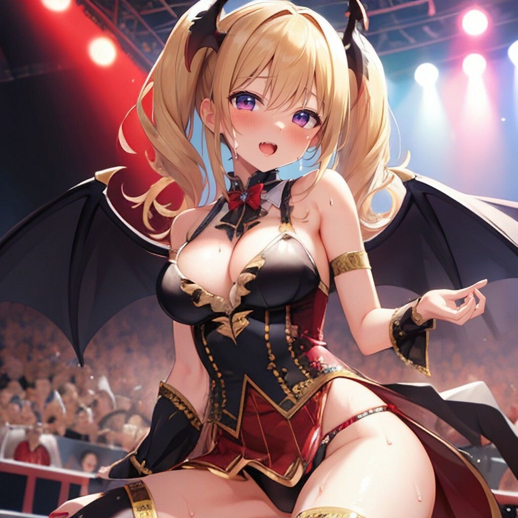 アイドル風小悪魔さん