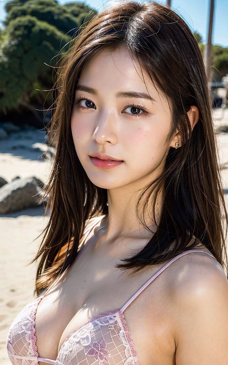 AIグラビアアイドルと水着デート 1巻 ビーチで輝く100人のカラフル水着 オマケ8人