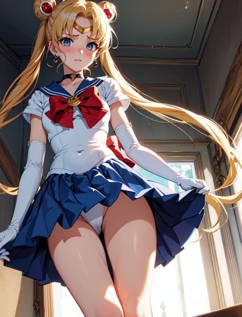 膣出ししてくれませんか？-セーラームーン（月野うさぎ）-