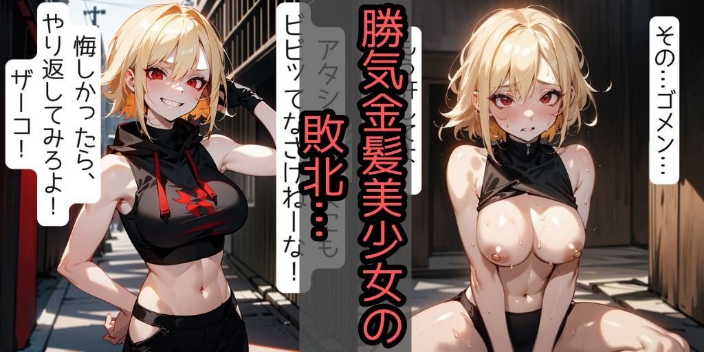 セリフ付き【美少女敗北3選】触手・挿入・くすぐりetc.【強気な女子が崩れていく…】