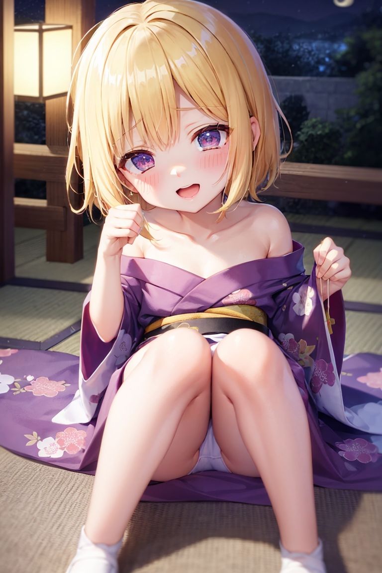 和服ロリ少女に誘われて【浴衣・着物・和装】
