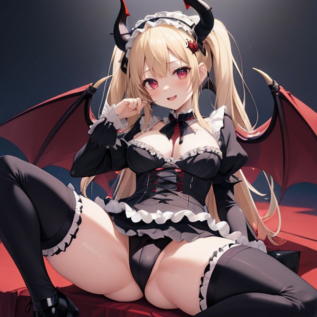 ゴスロリ風悪魔っ娘さん