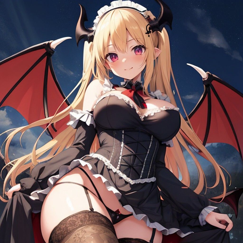 ゴスロリ風悪魔っ娘さん