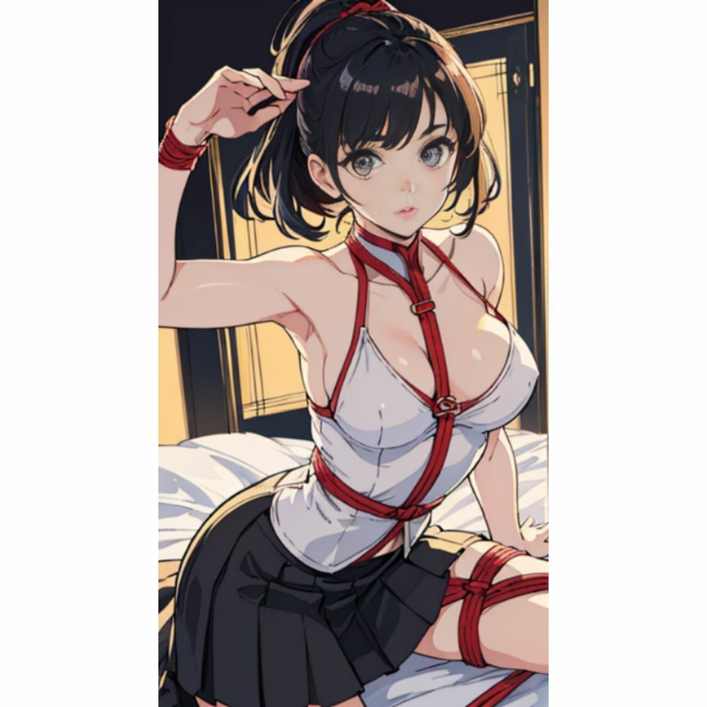 美しすぎる少女の緊縛!チャイナドレス/JK/水着/様々なコスプレを披露