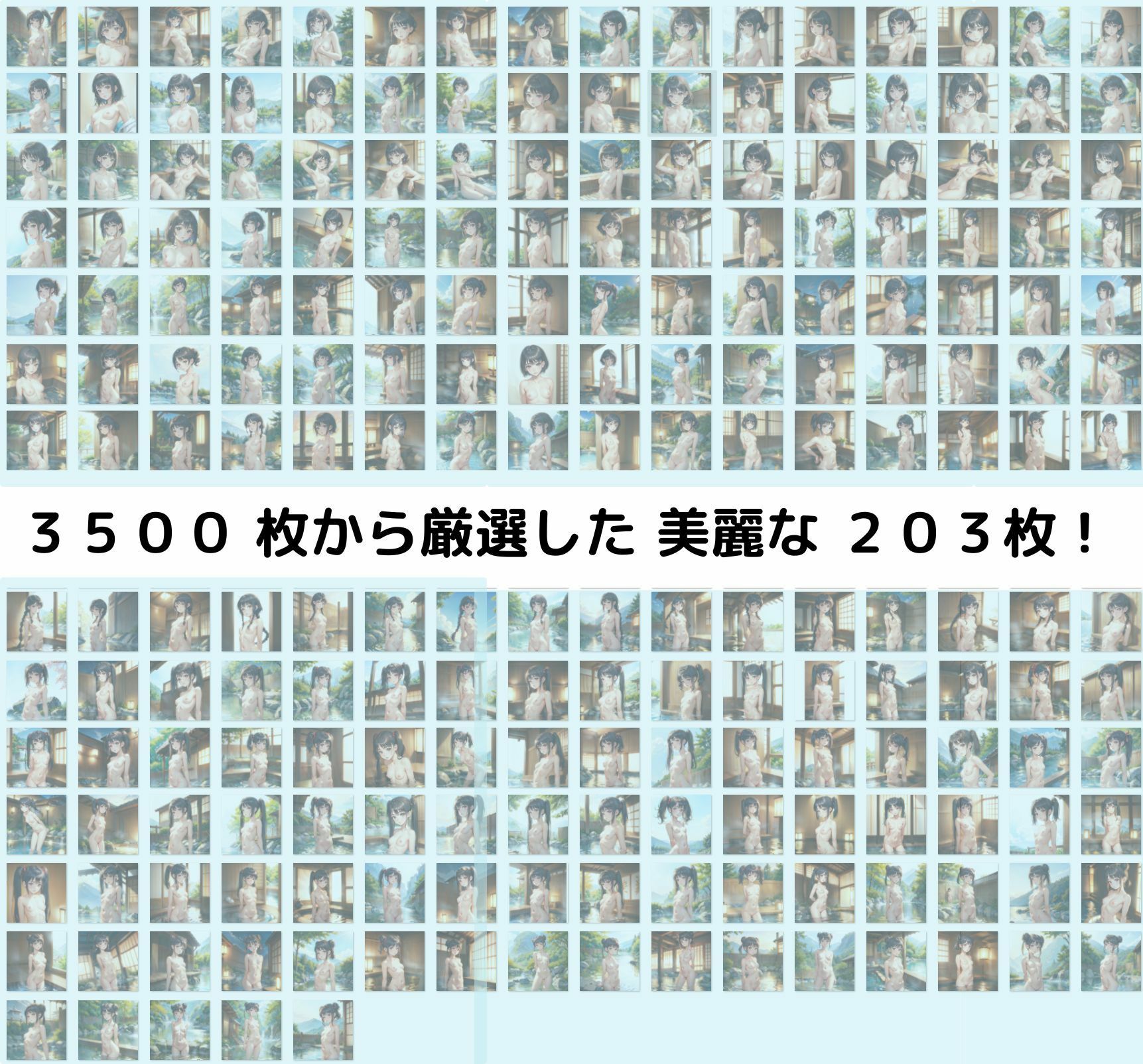 混浴してきた従者の妹たち〜全裸シリーズ第二弾〜