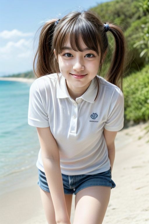 summer memories 彼女と笑顔と青い海