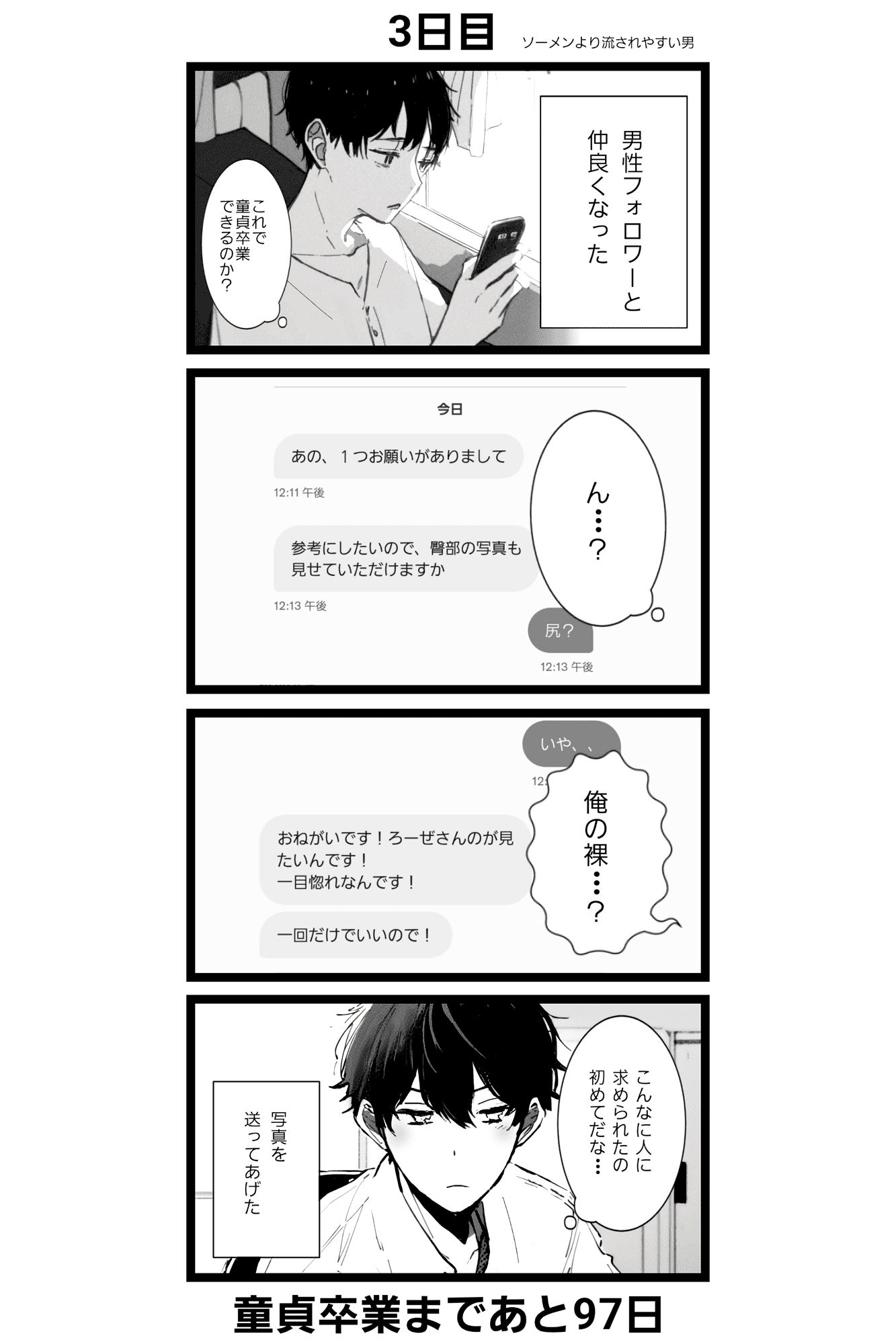 100日後に童貞卒業する話