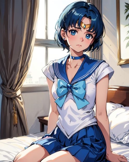 中出ししてくれませんか?-セーラーマーキュリー(水野亜美)-