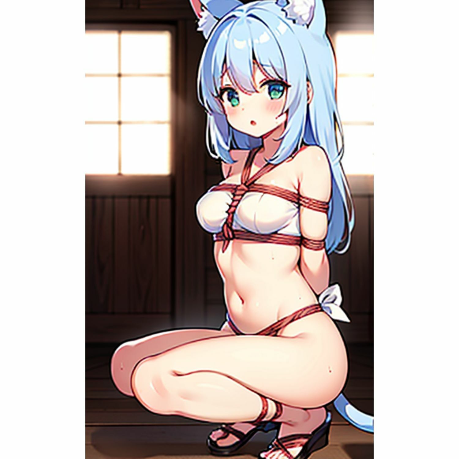 従順なうちの愛猫｜拘束される日々