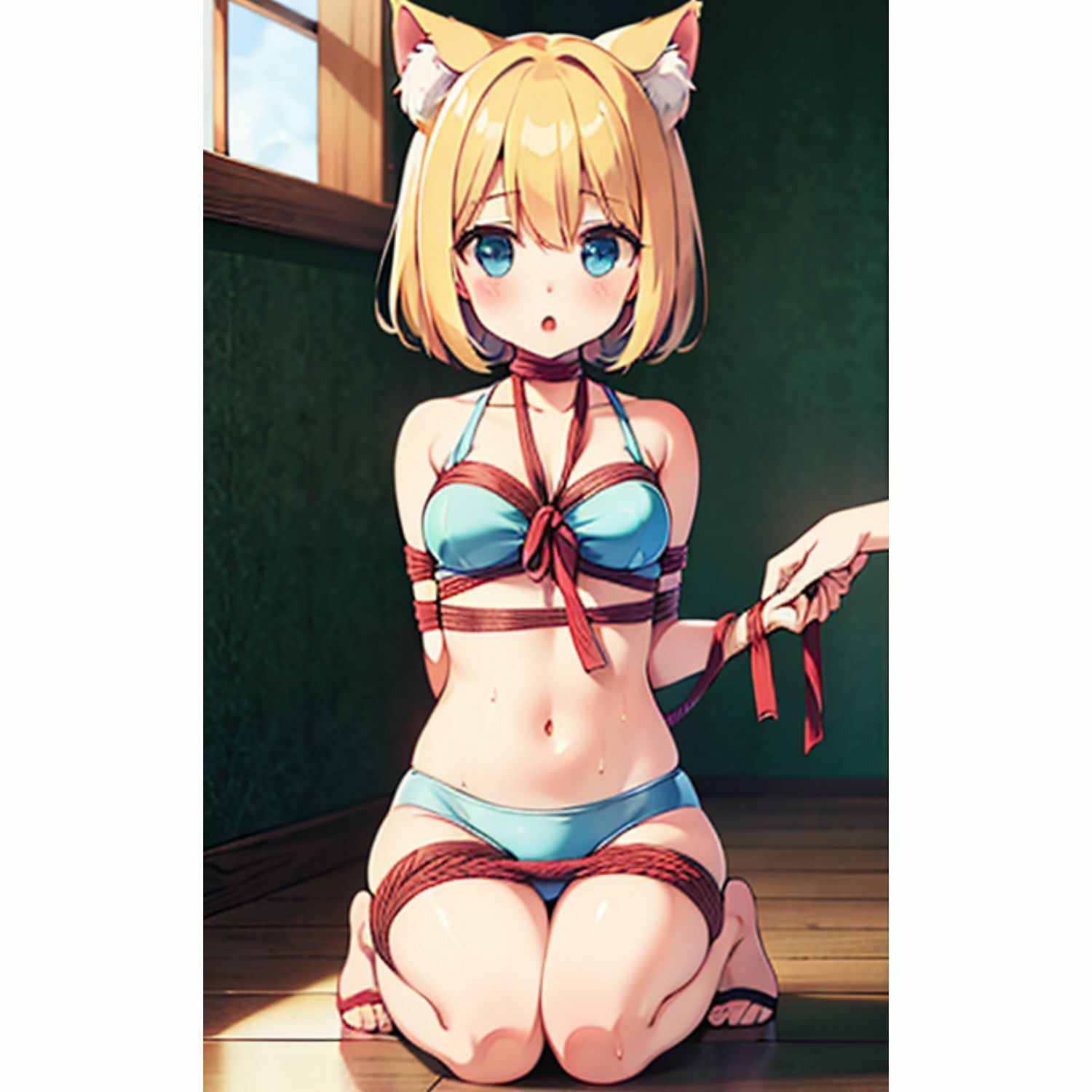 従順なうちの愛猫｜拘束される日々