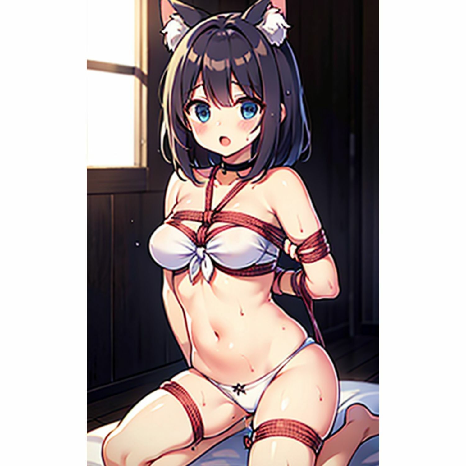 従順なうちの愛猫｜拘束される日々