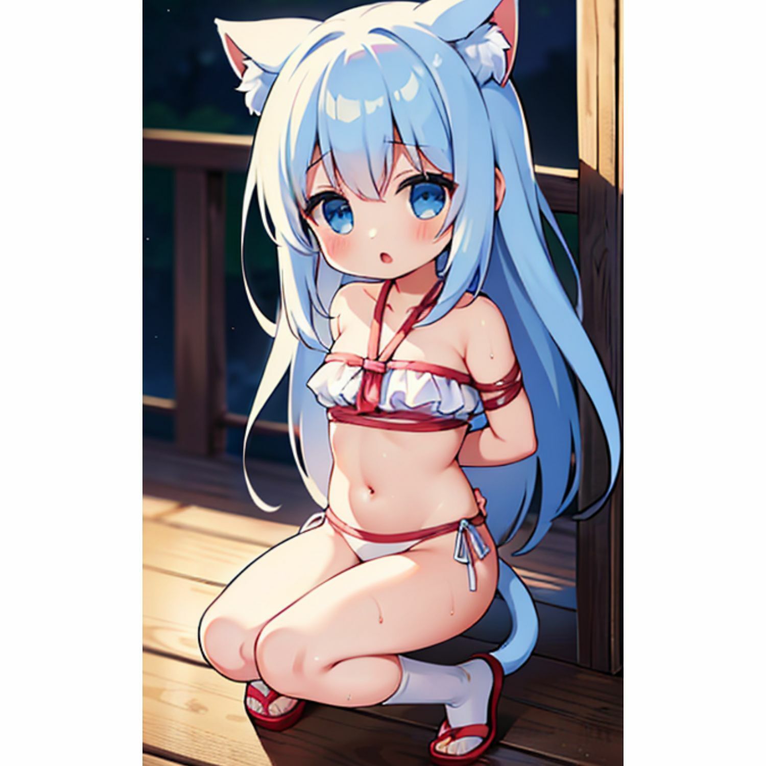 従順なうちの愛猫｜拘束される日々