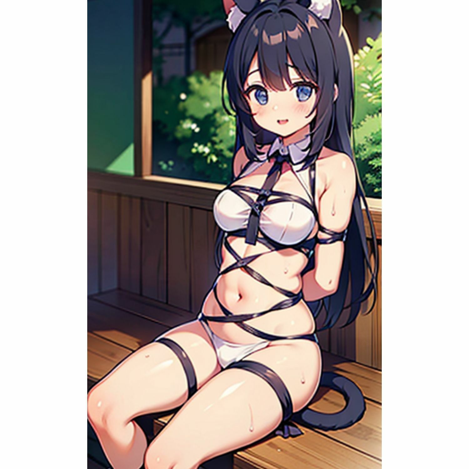 従順なうちの愛猫｜拘束される日々