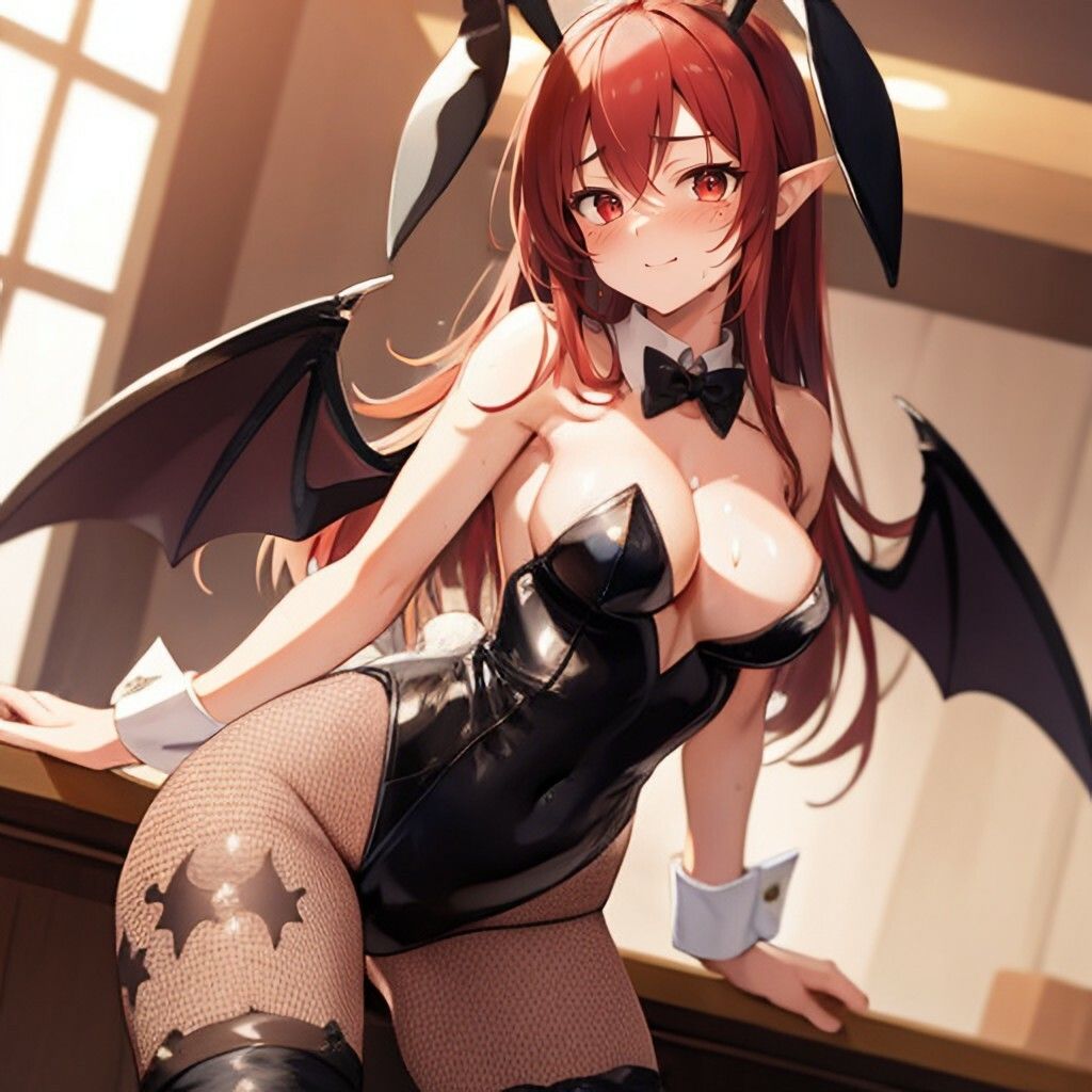 バニーガール風サキュバスさん