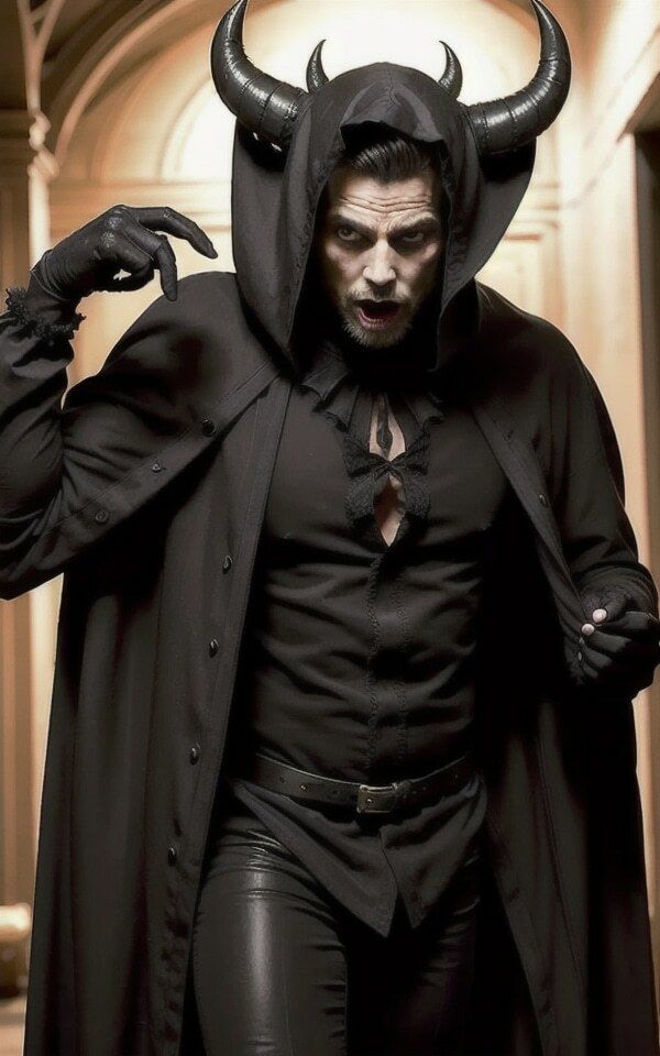 イケメンAI悪魔コスプレ