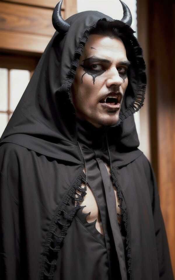 イケメンAI悪魔コスプレ