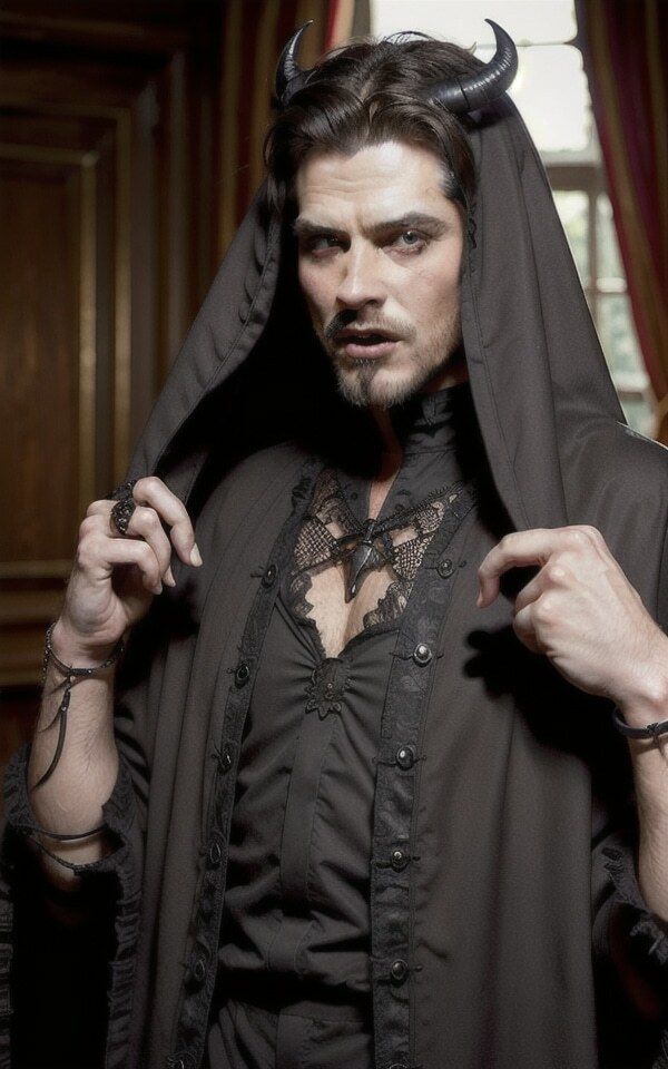 イケメンAI悪魔コスプレ