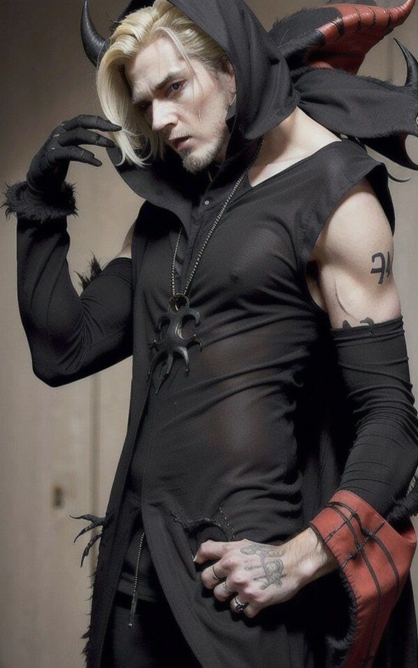 イケメンAI悪魔コスプレ