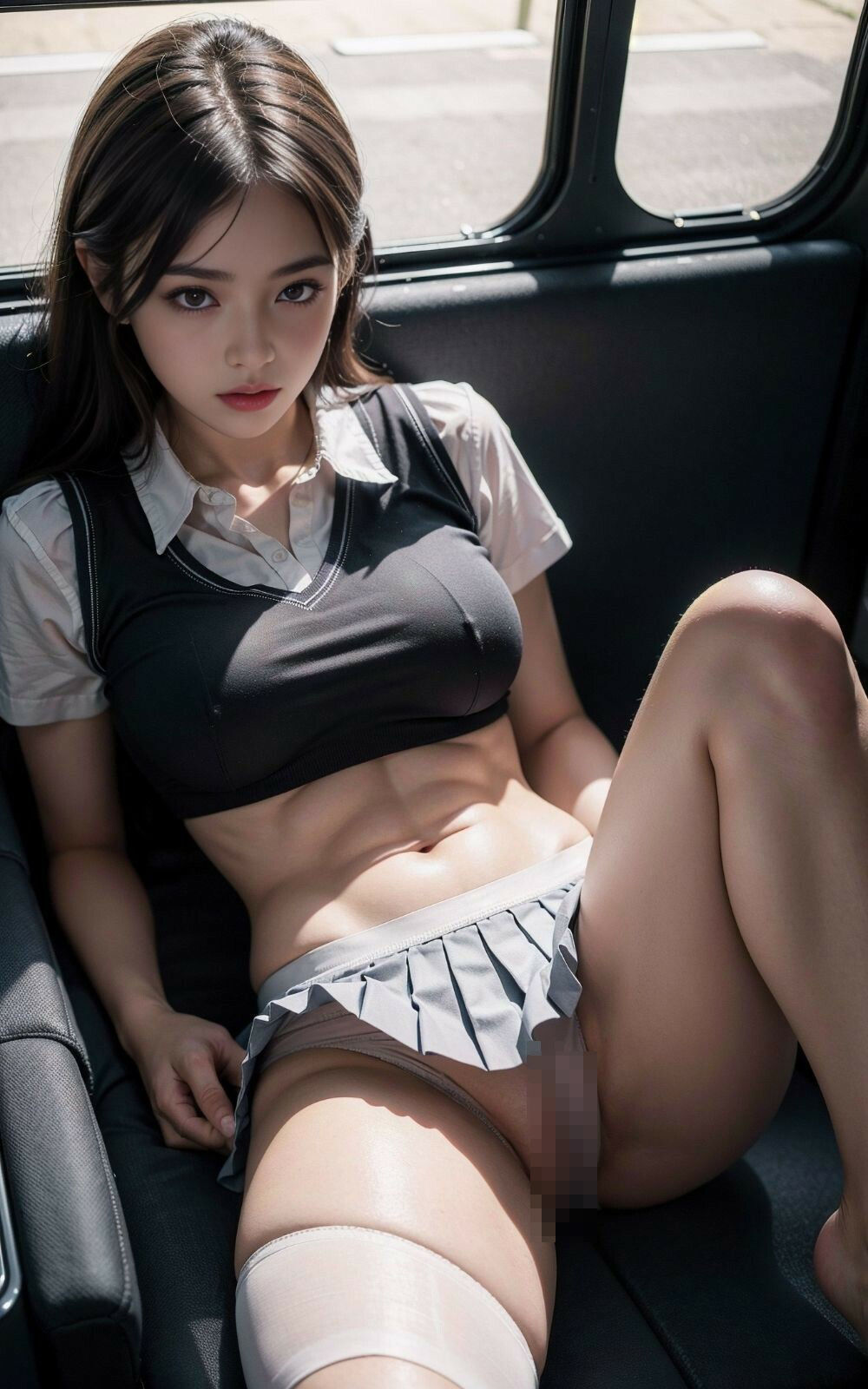 見せたがりなJKちゃん〜AIヌードグラビア集〜