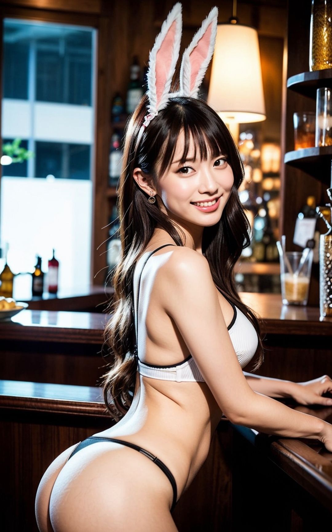 週末に僕は仕事のストレスから解消されるために、自分へのご褒美にバニーガールに癒されに行く