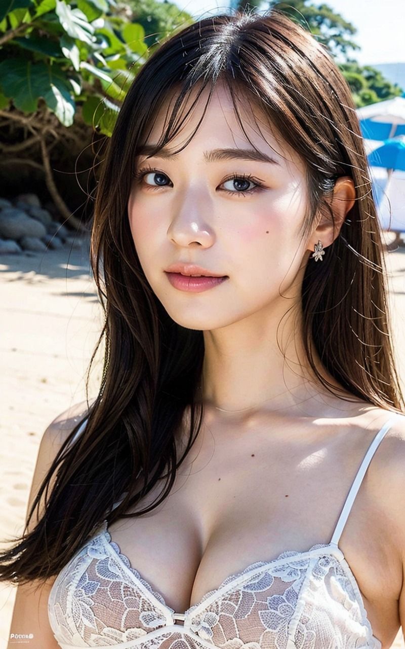 100人のAIグラビアアイドル写真集 6巻 思い出の美谷間 オマケ8枚